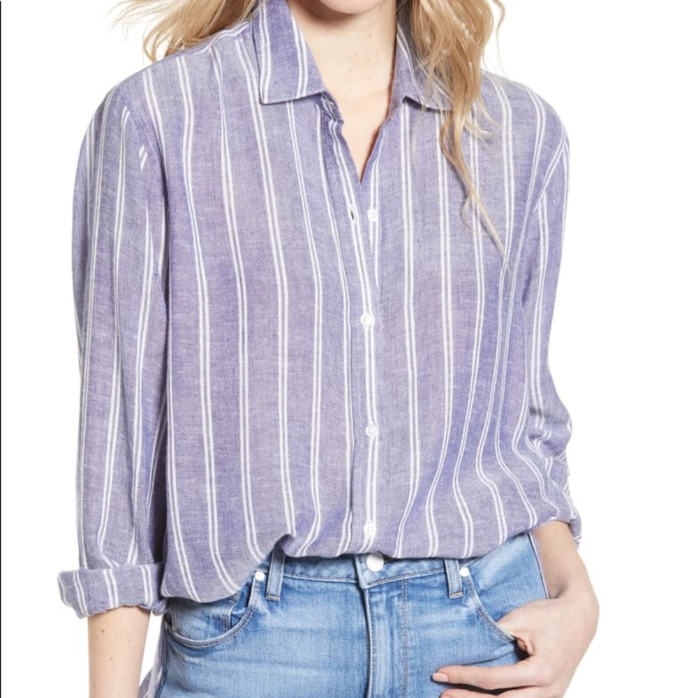 Rails NWOT Sydney Artic Stripe Shirt